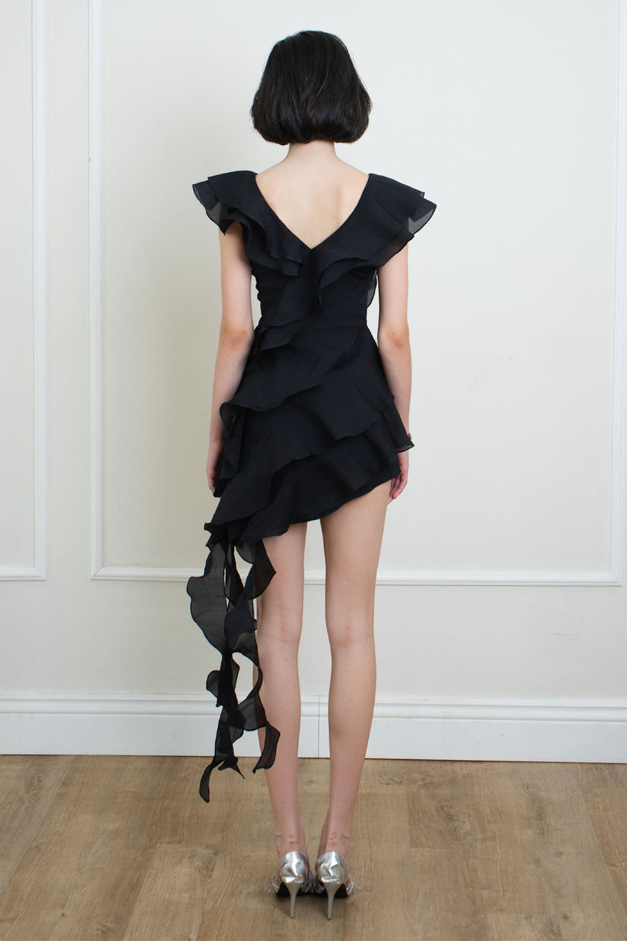 Florette Ruffle Mini Dress 6