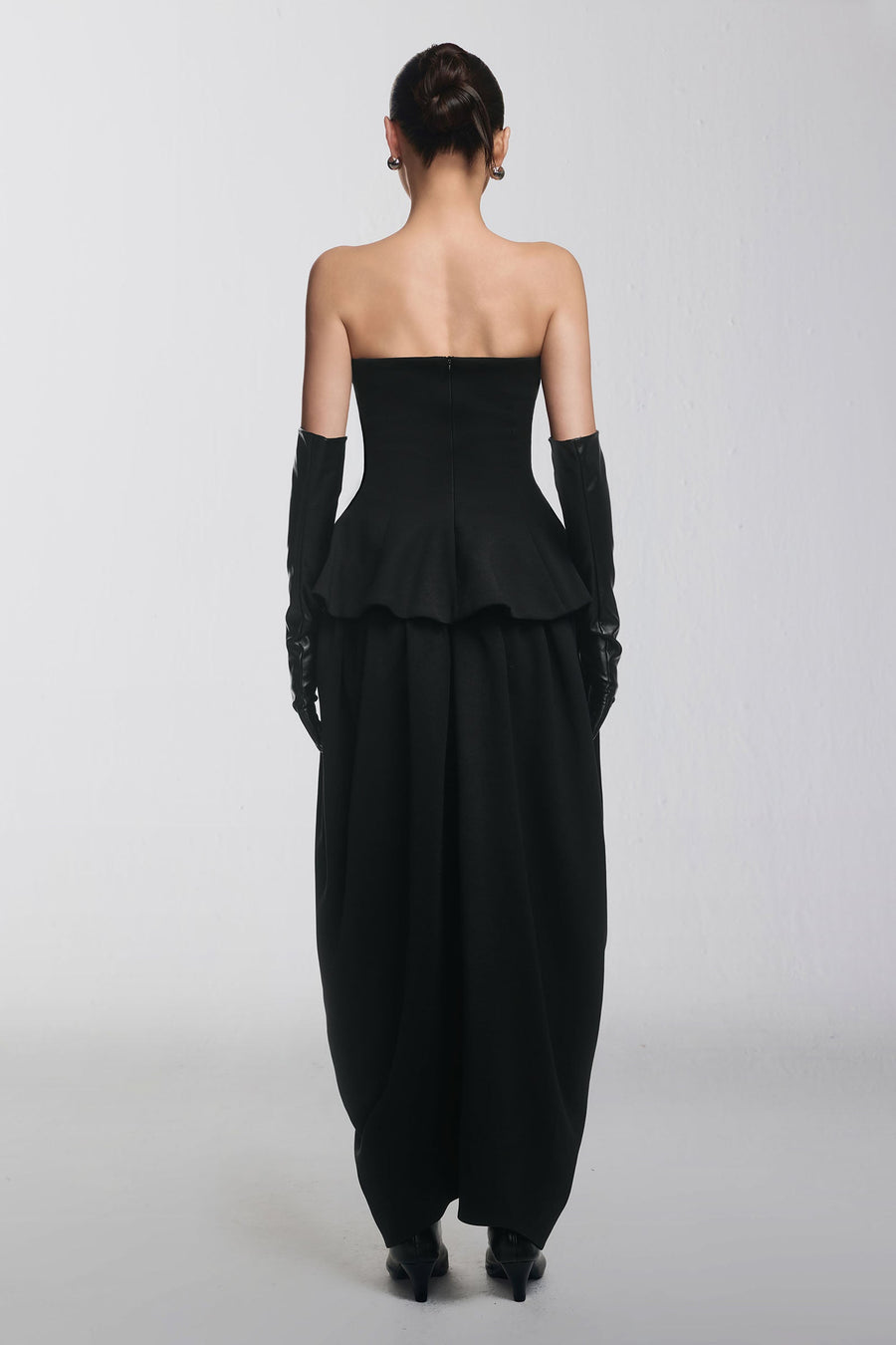 Aria Cocoon Draped Skirt 5