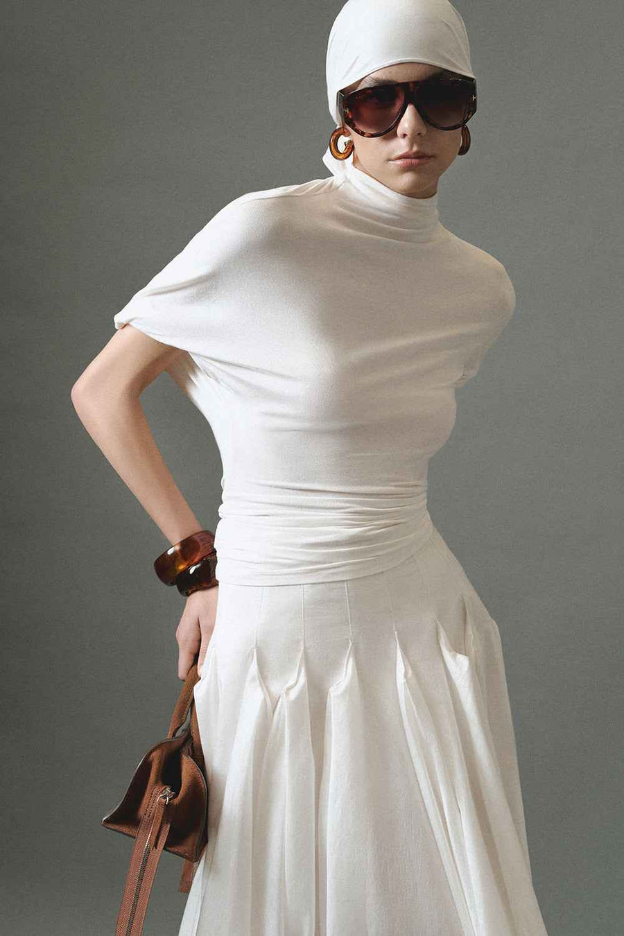 Yuqi Batwing Sleeve Top
