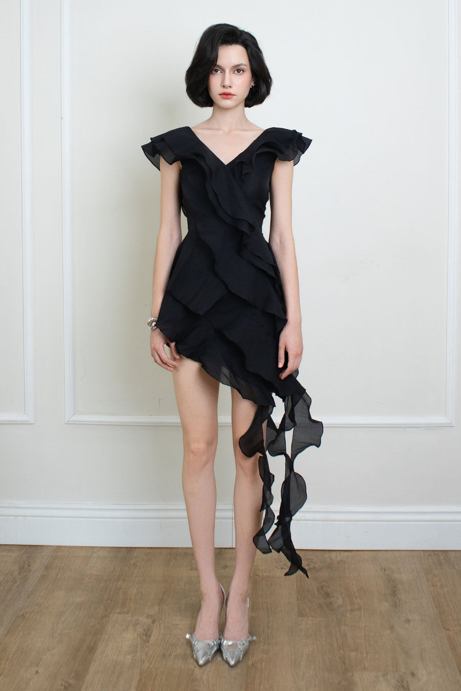 Florette Ruffle Mini Dress 2