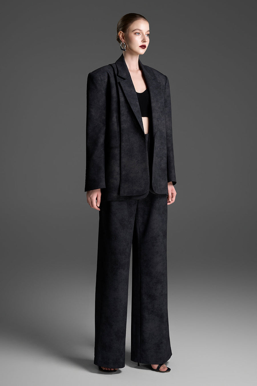 Myla Boot-cut Tweed Pants 4