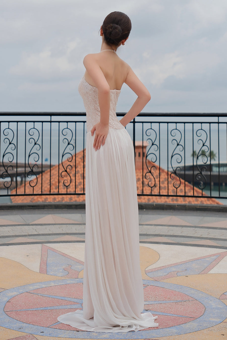 Seraphina Halter Maxi Dress 2
