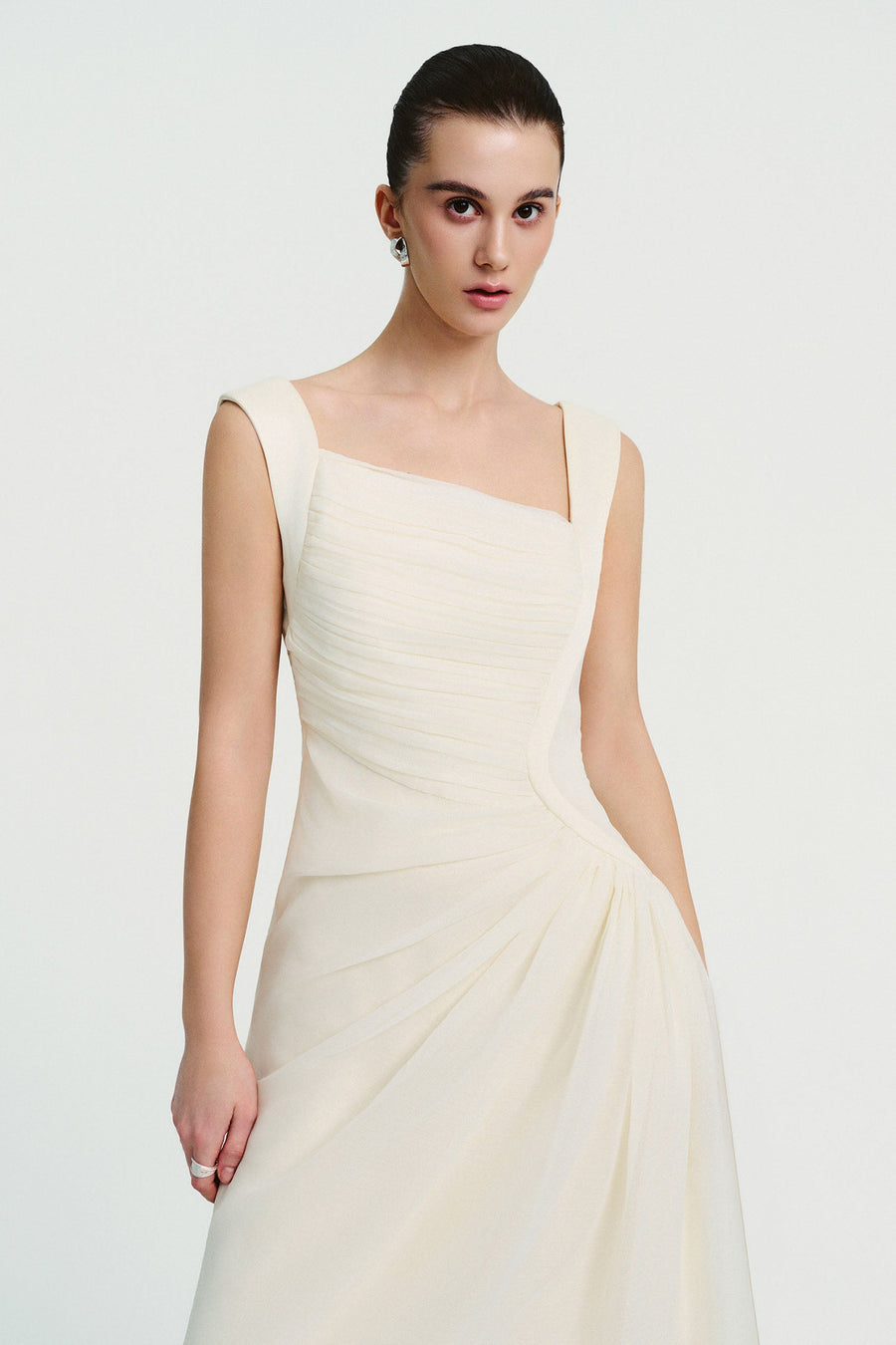 Bianca Ruched Maxi Dress 5