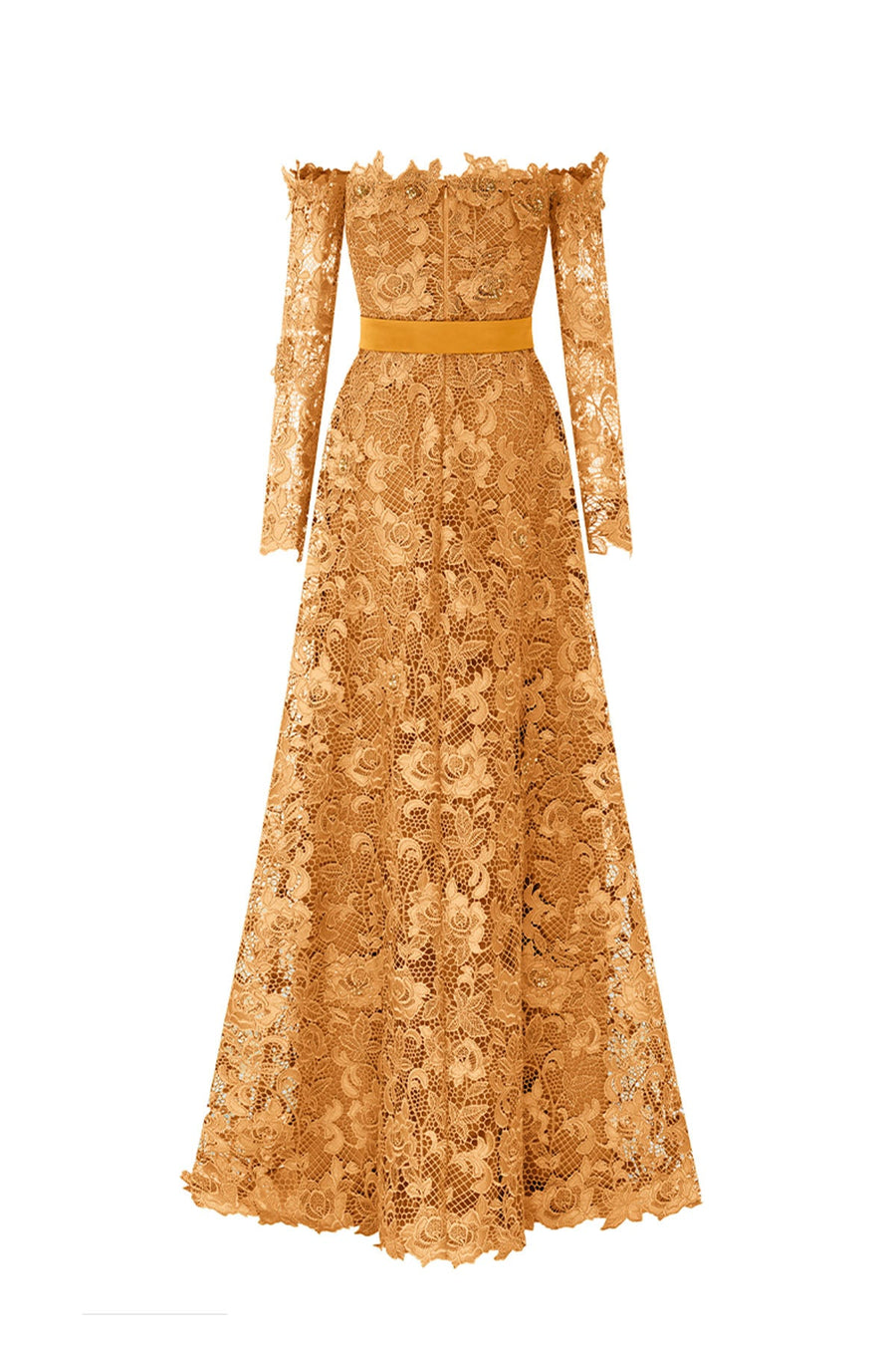Camellia Off-Shoulder Maxi Dress 4