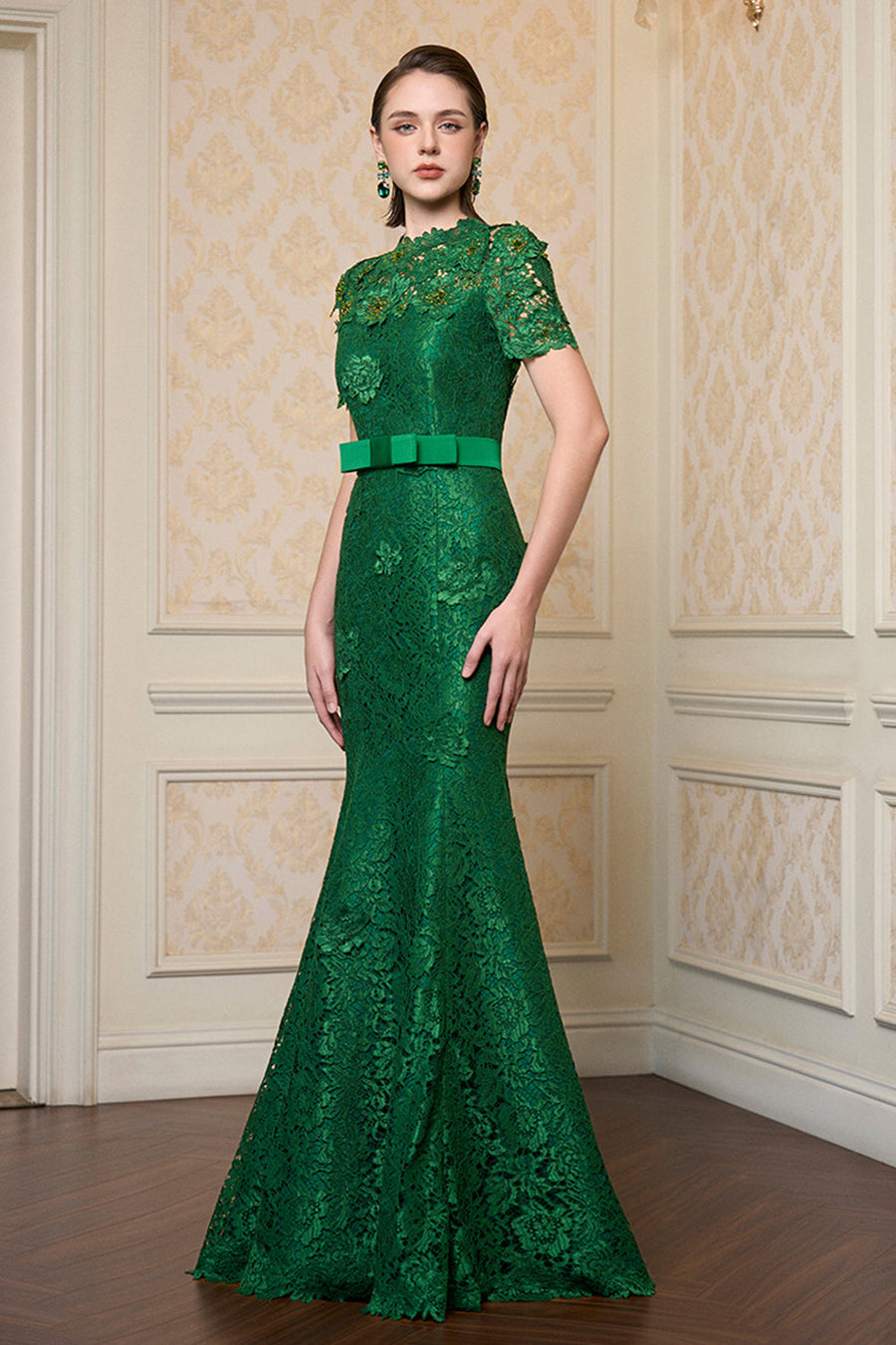 Fleur Mermaid Maxi Dress 3
