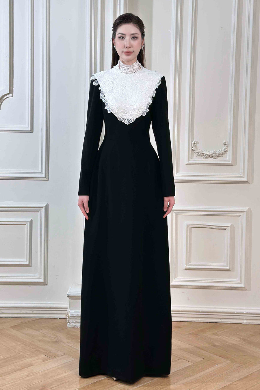 Yse High Neck Maxi Dress 2