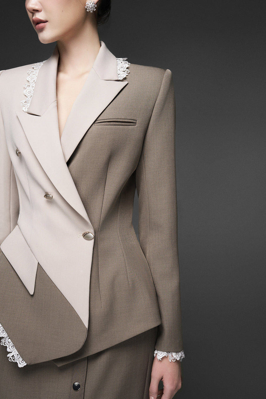 Dalia Notched Lapel Blazer 5