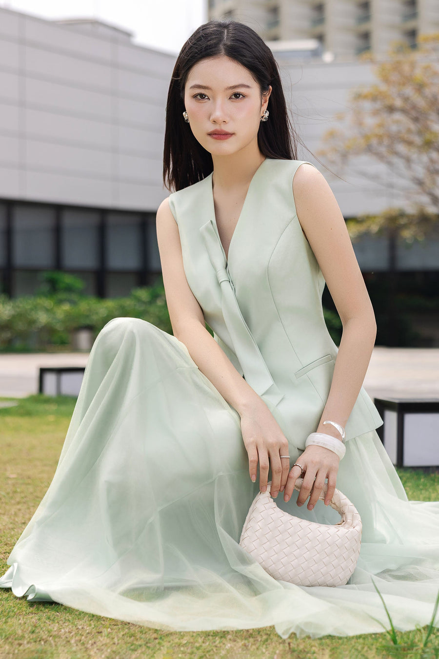 Diem Thuy Peplum Vest 4