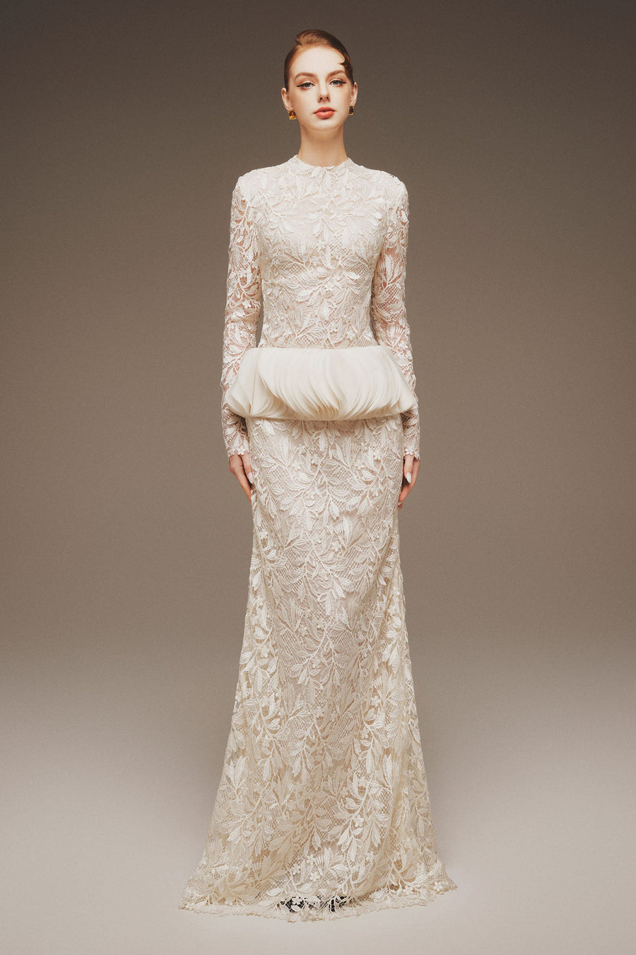 Orlisse Lace Maxi Dress 4