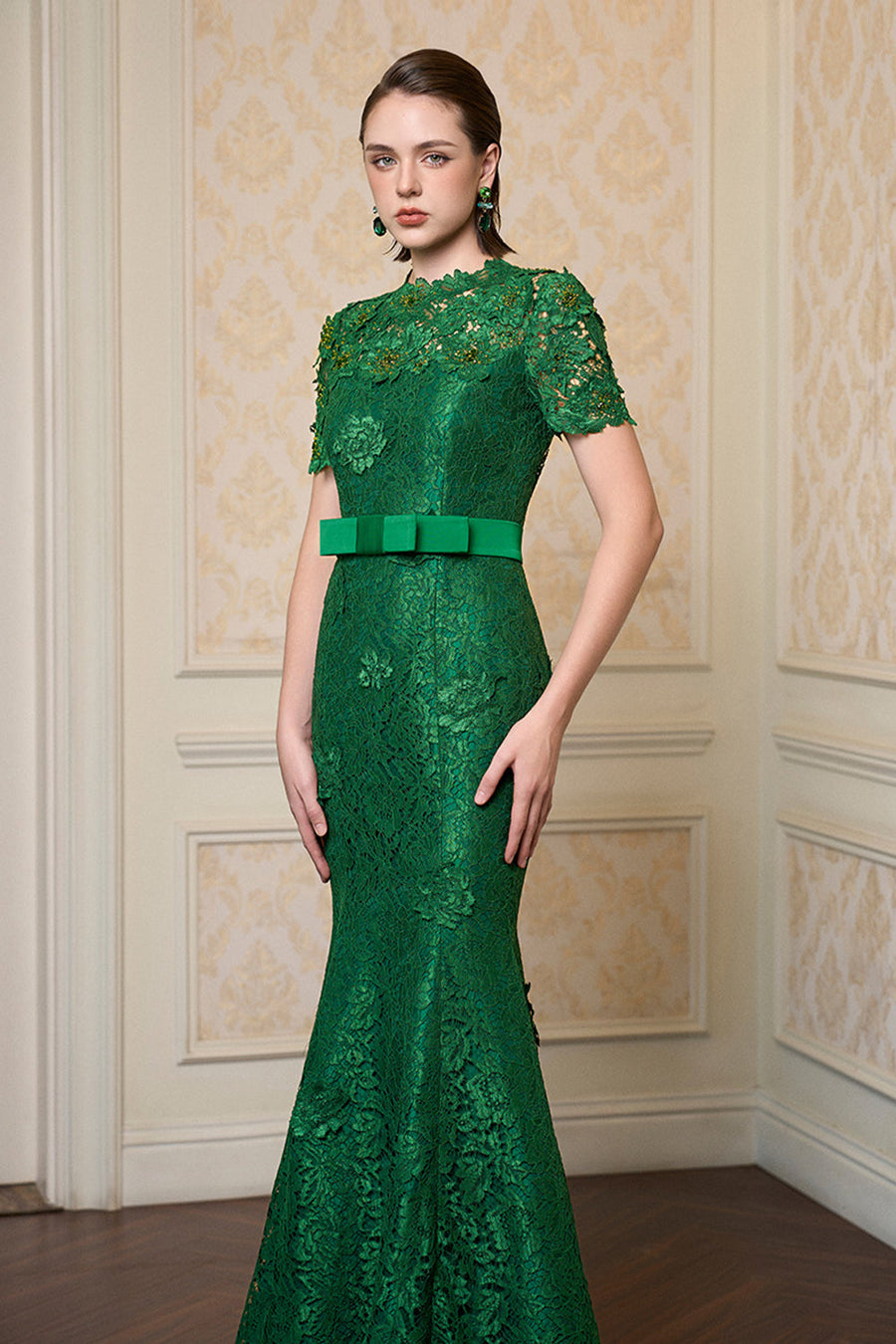 Fleur Mermaid Maxi Dress 4