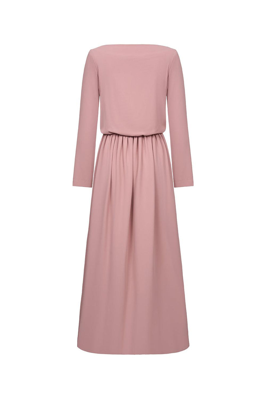 Belle Sarong Long Sleeved Cotton Silk Ankle Length Dress Maxi Dress Eegen Studio