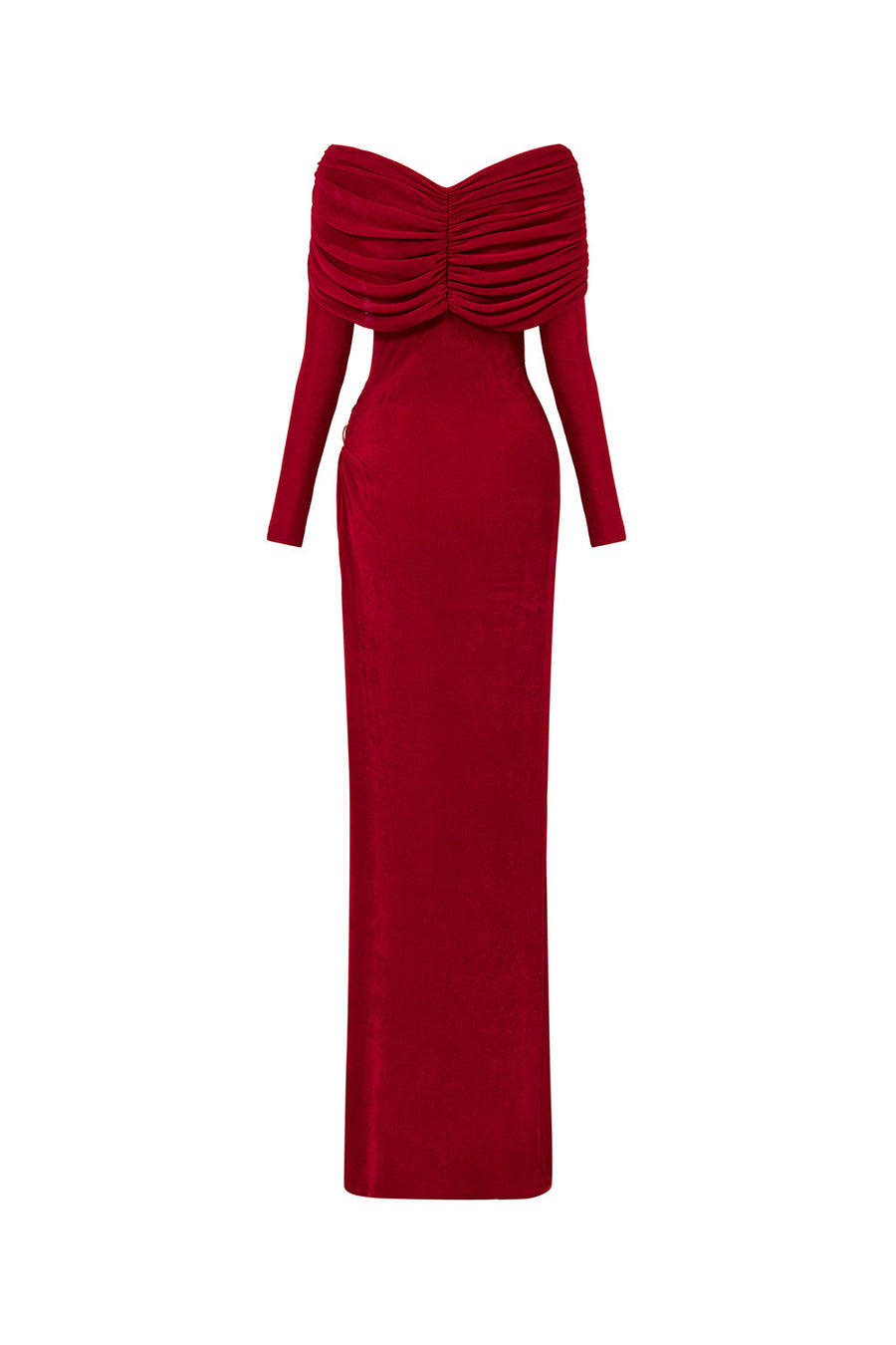 Aether Sheath Gathered Spandex Floor Length Dress Gown Dress Calista de Minh Thanh