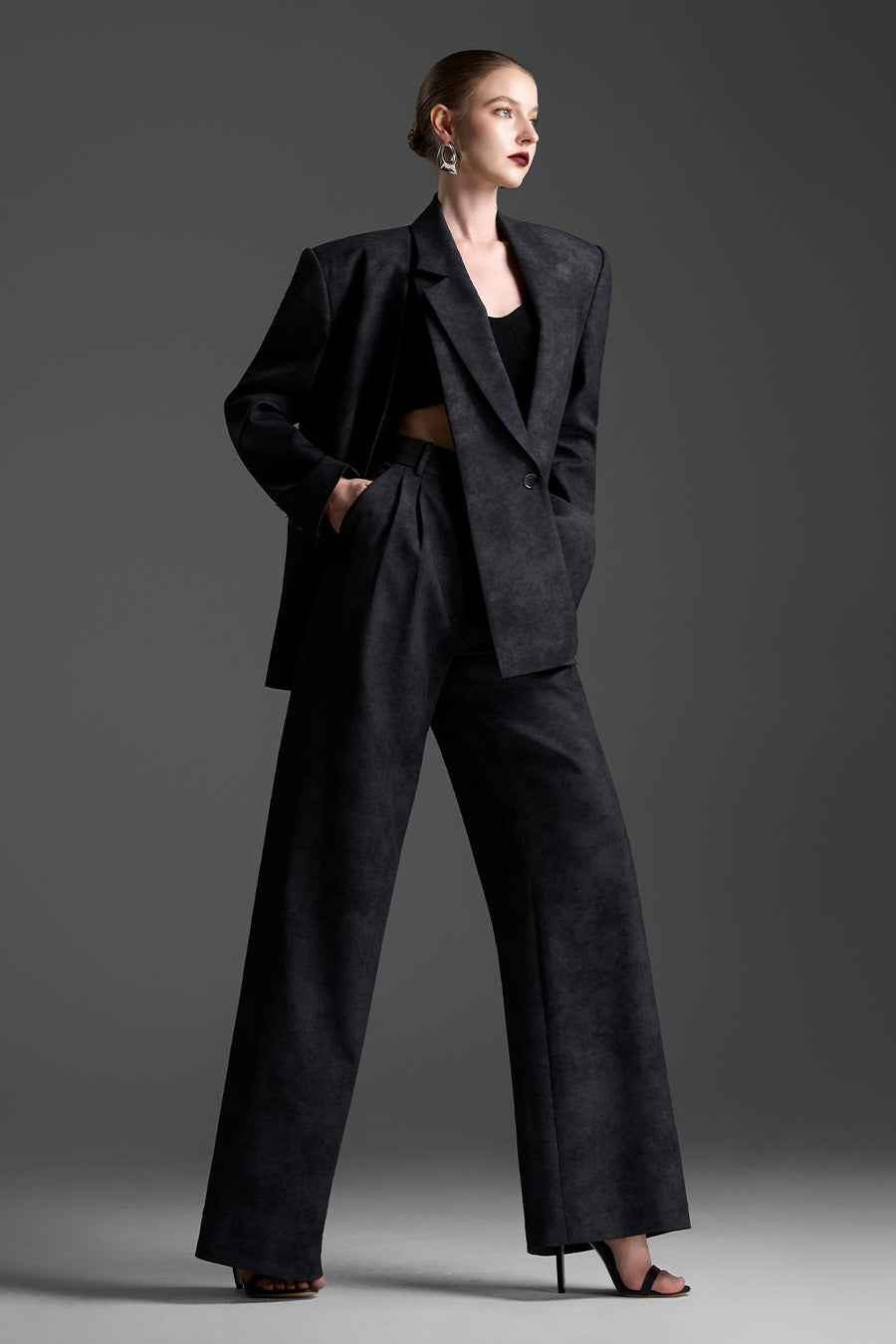 Myla Boot-cut Tweed Pants 5