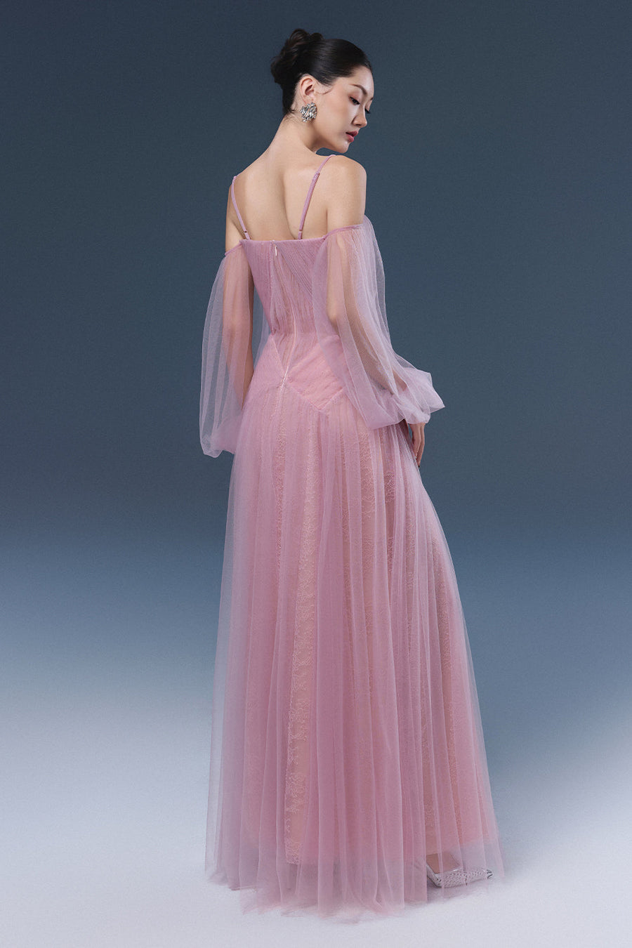 Sorelin Bishop Sleeve Maxi Dress 2
