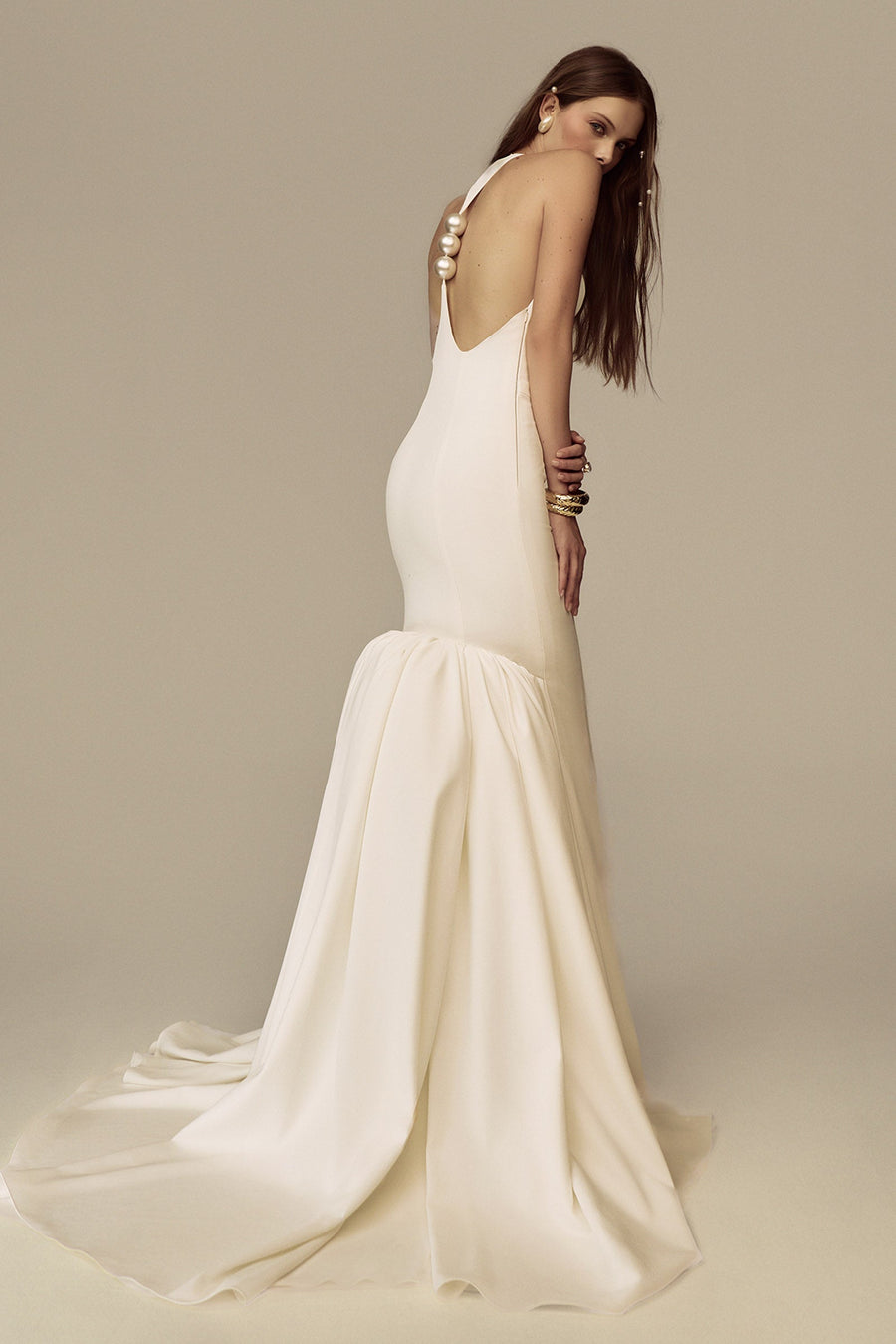 Neritha Mermaid Button Maxi Dress 5