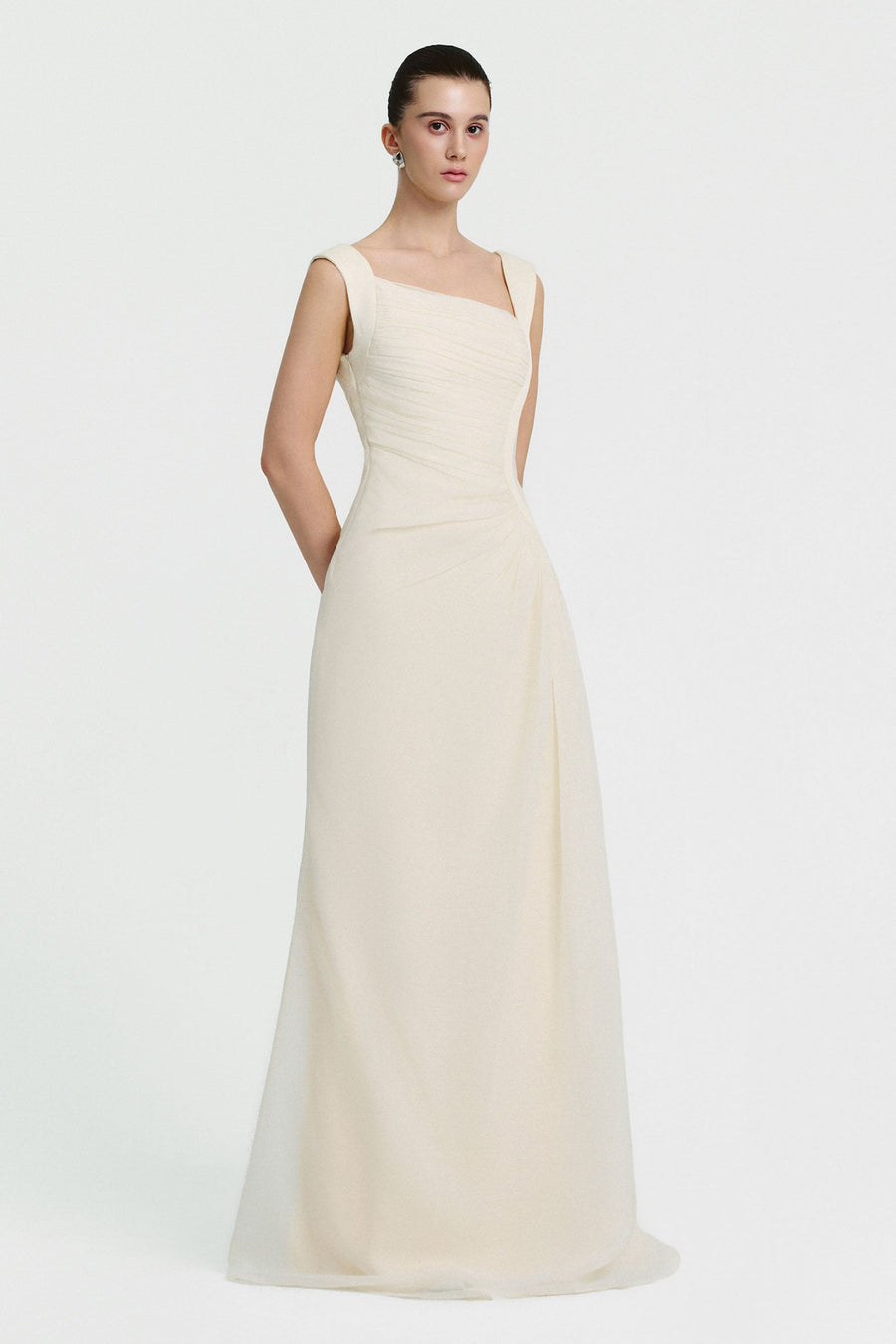 Bianca Ruched Maxi Dress 3