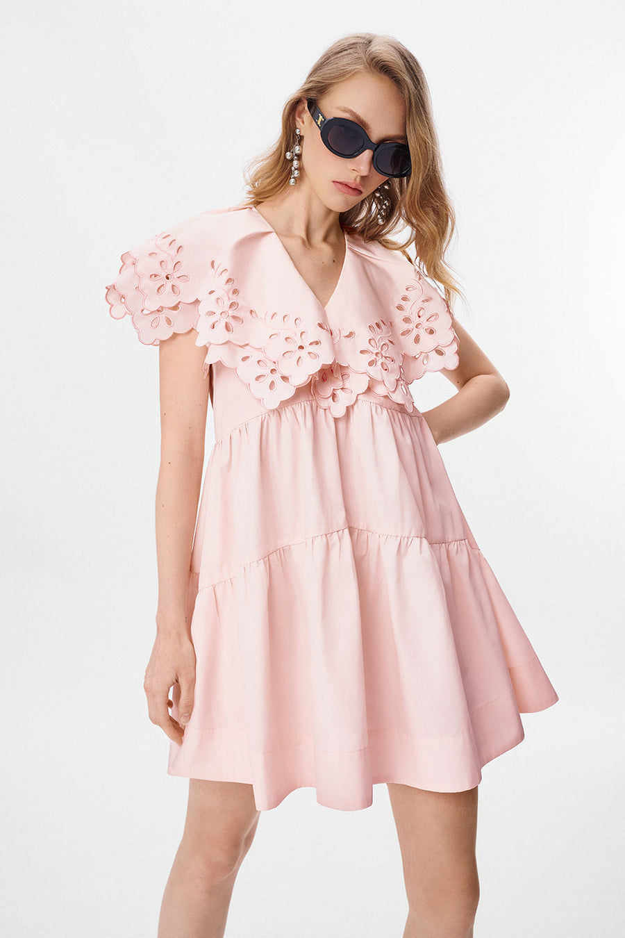 Rosielle Butterfly Sleeve Mini Dress 4