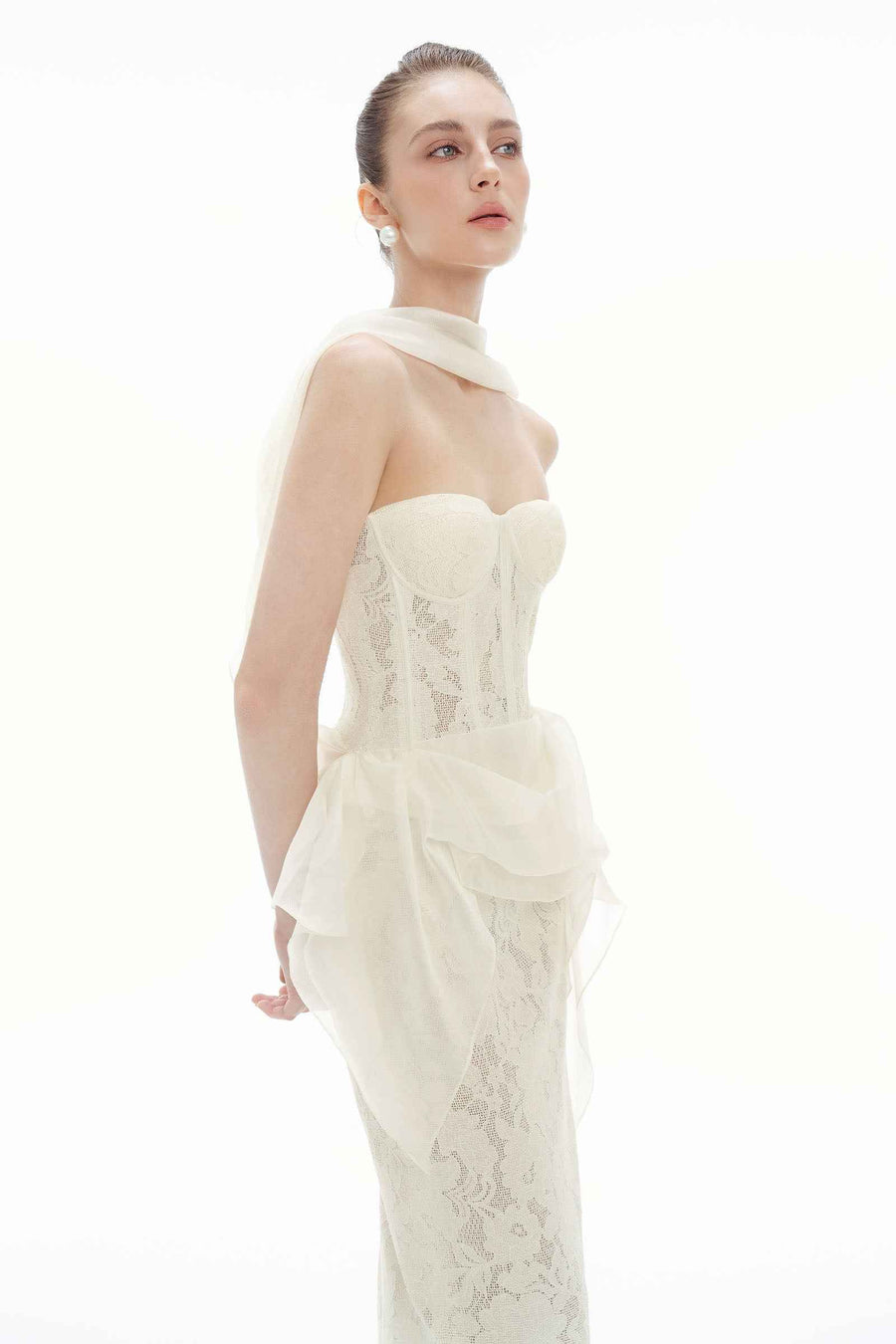 Rachel Sweetheart Maxi Dress