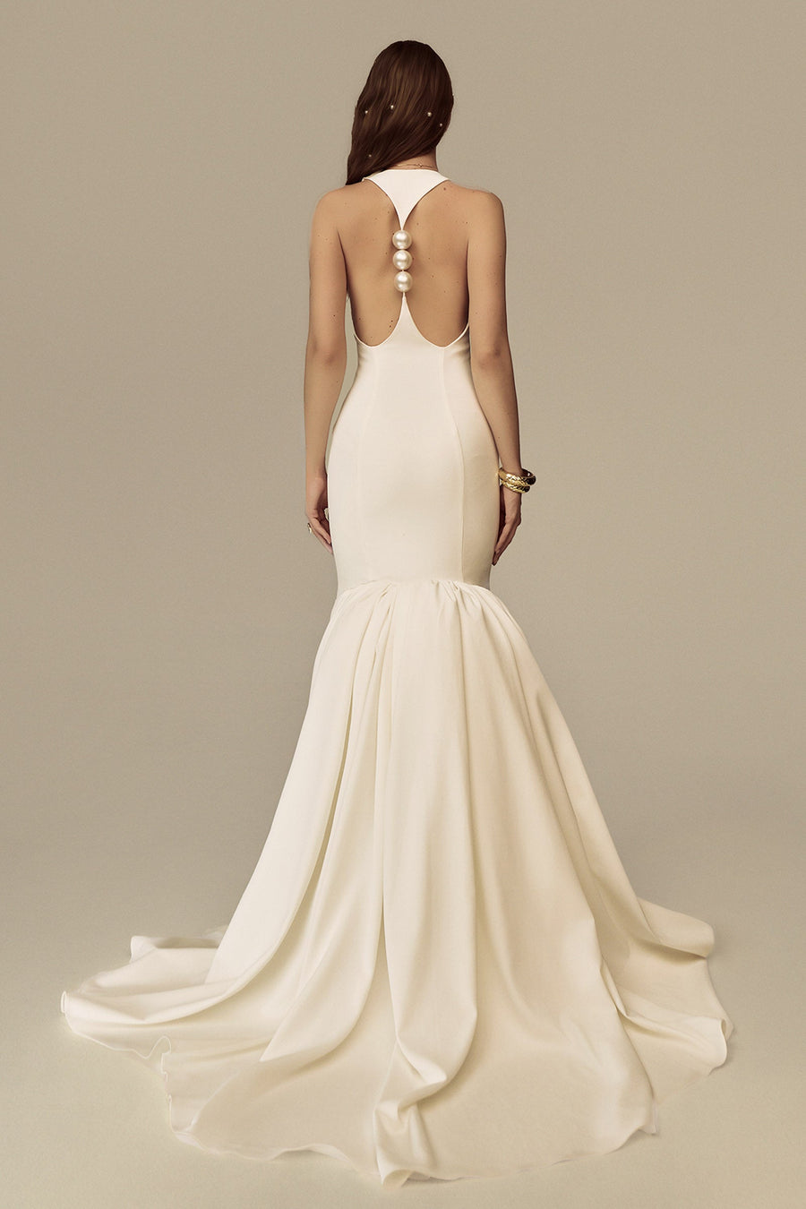 Neritha Mermaid Button Maxi Dress 4