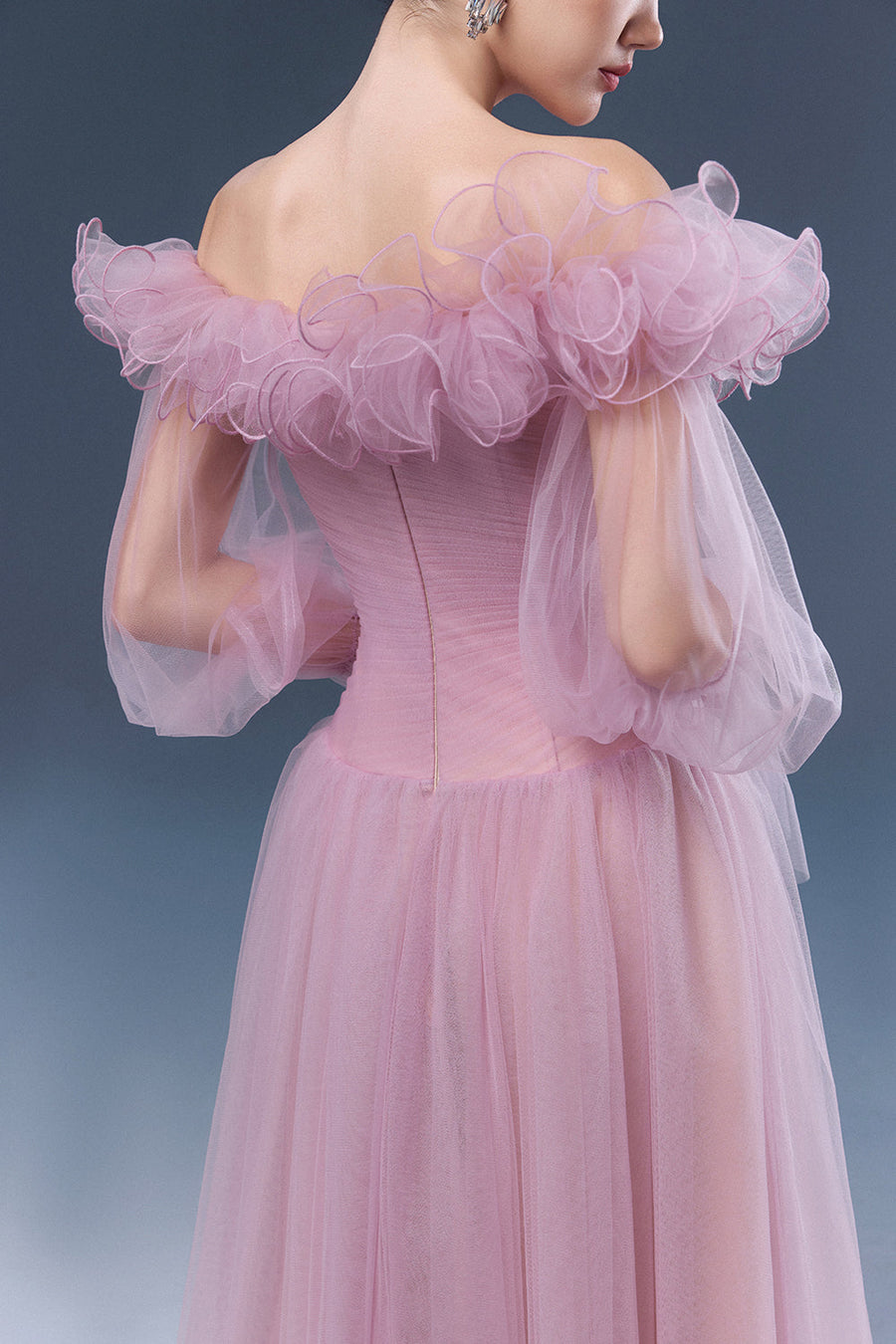 Elowyn Ruffle Maxi Dress 4
