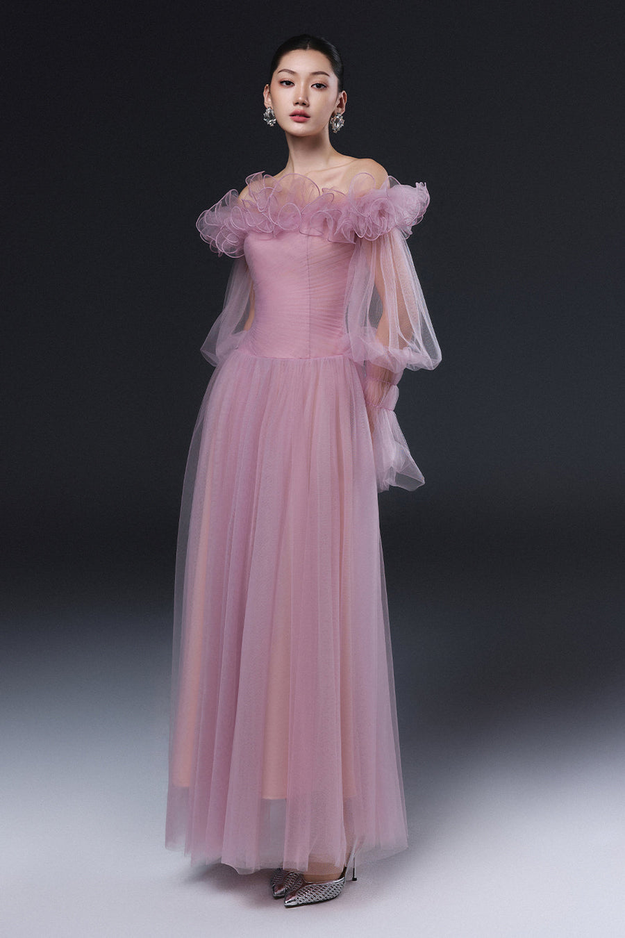 Elowyn Ruffle Maxi Dress 3
