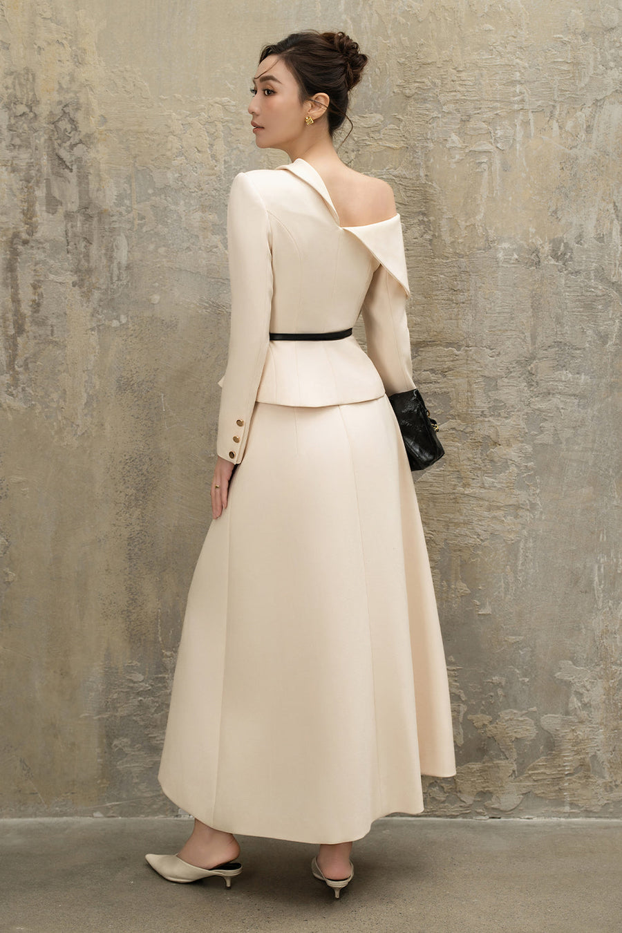 Dien Asymmetric Neck Top 2