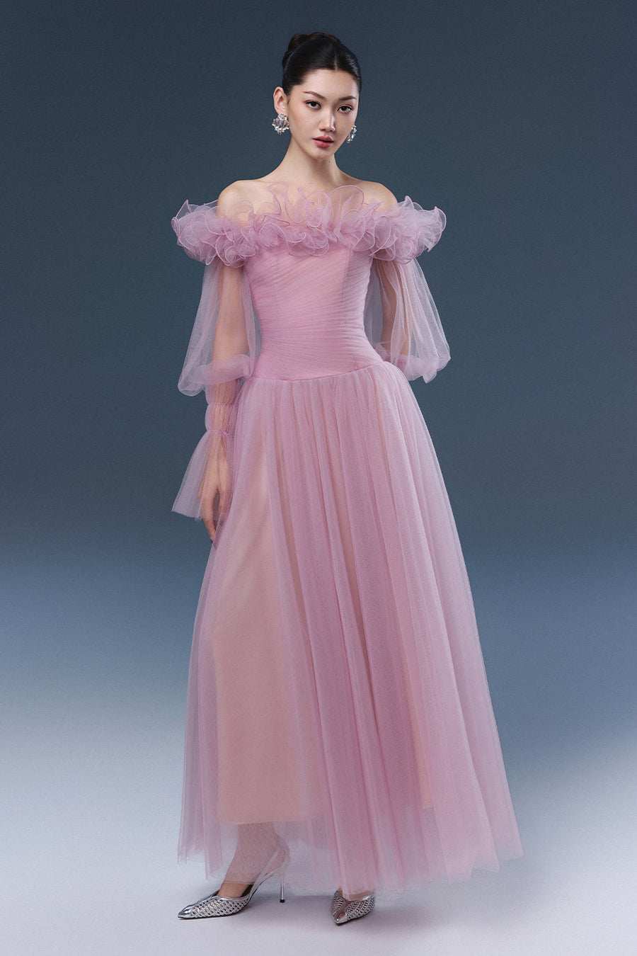 Elowyn Ruffle Maxi Dress 2