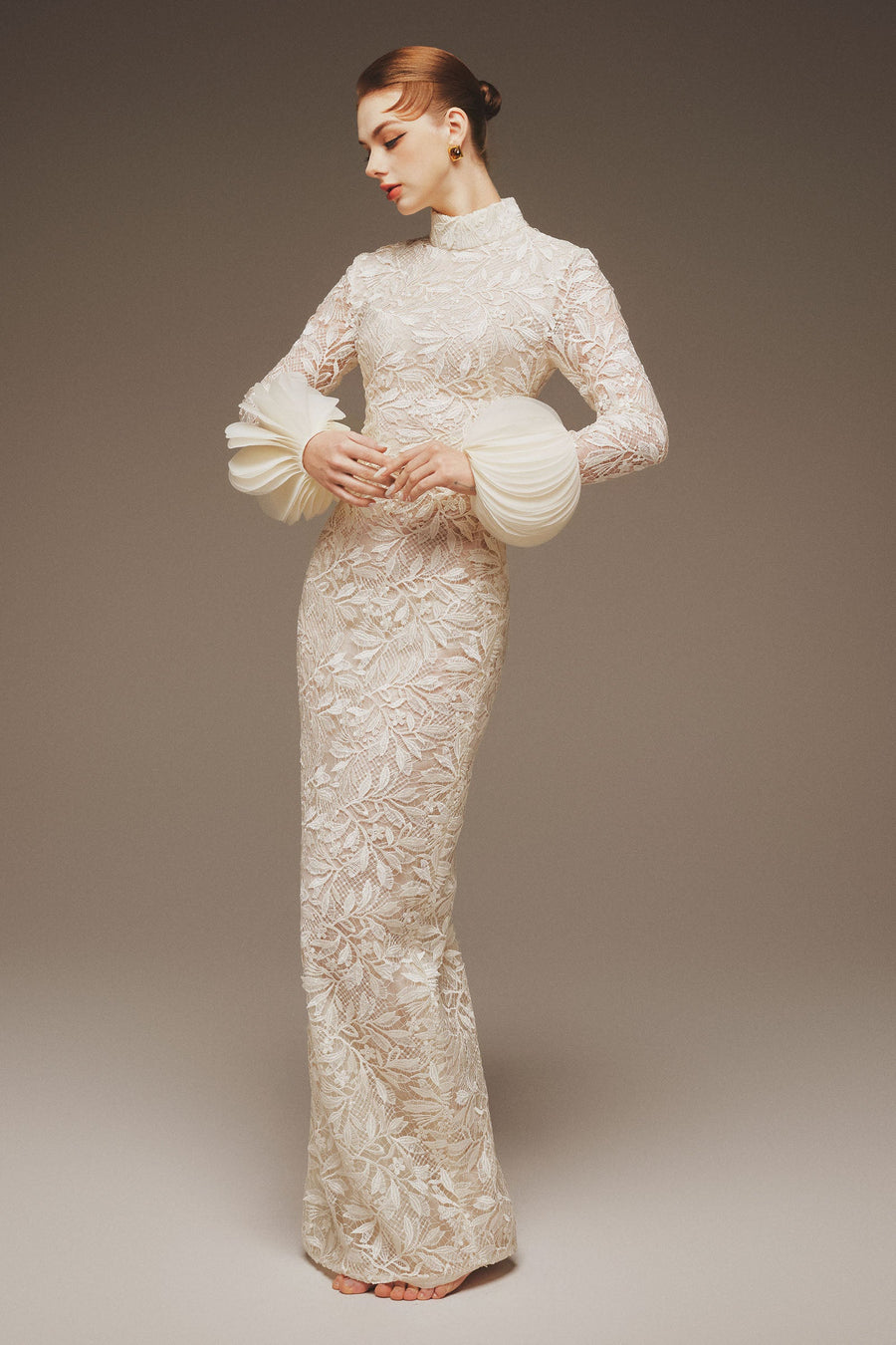 Evren High Neck Maxi Dress 3