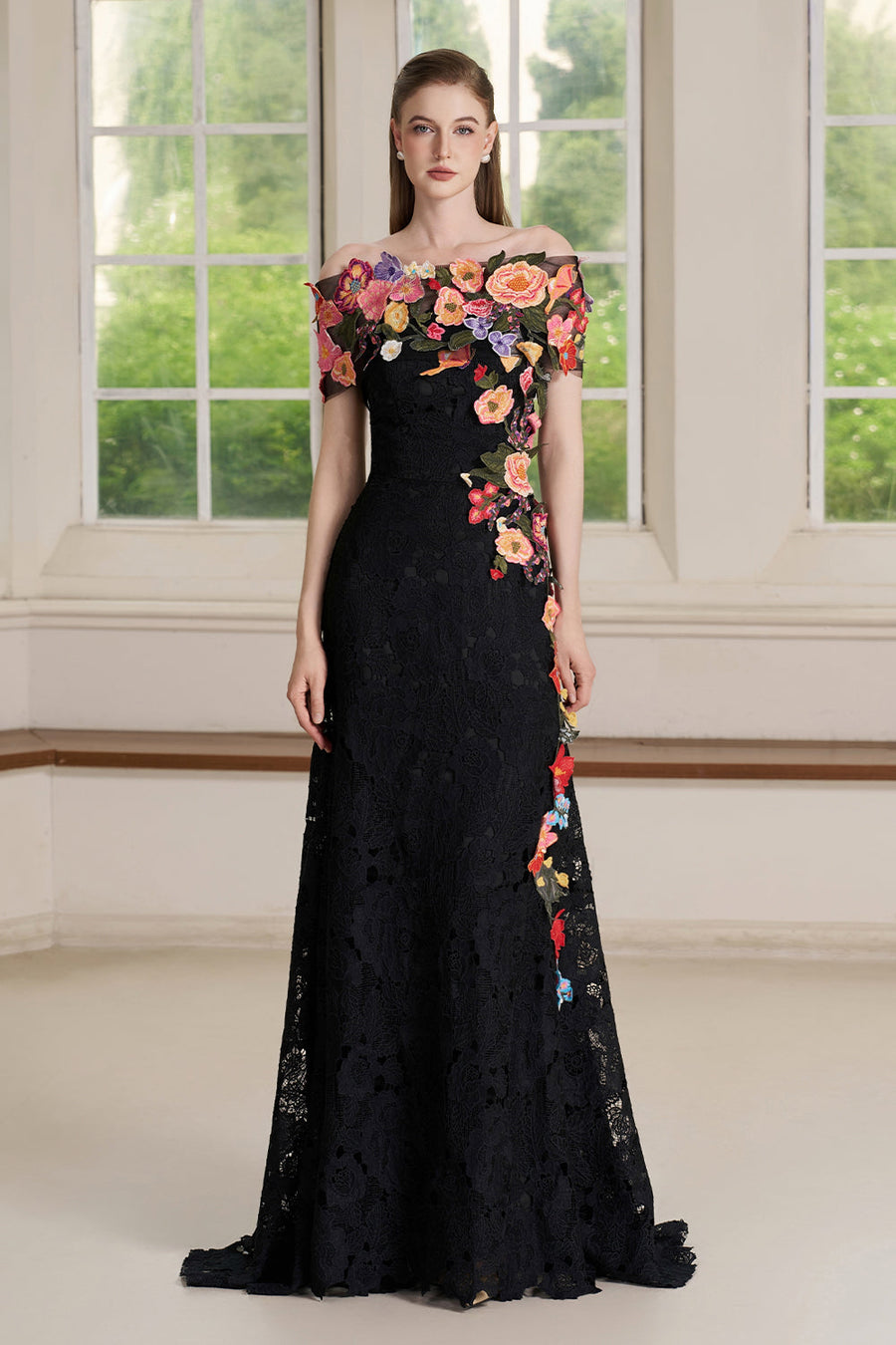 Orel Applique Maxi Dress 2