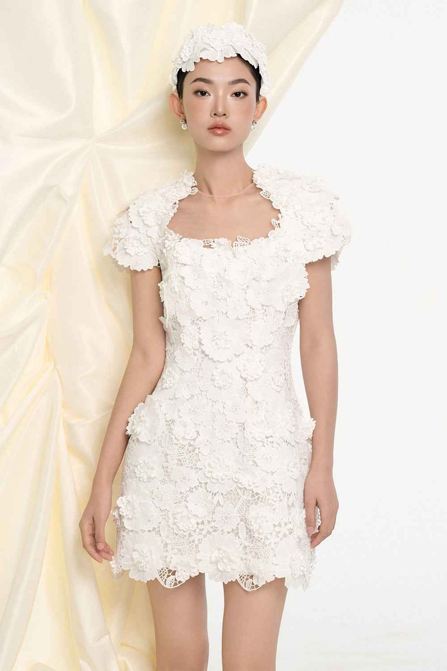 Mirae Illusion Mini Dress