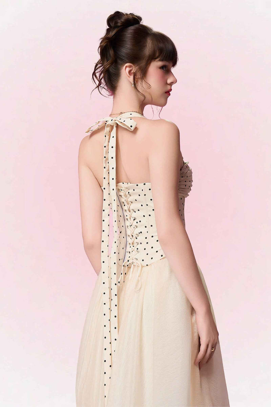 Serena Halter Applique Top
