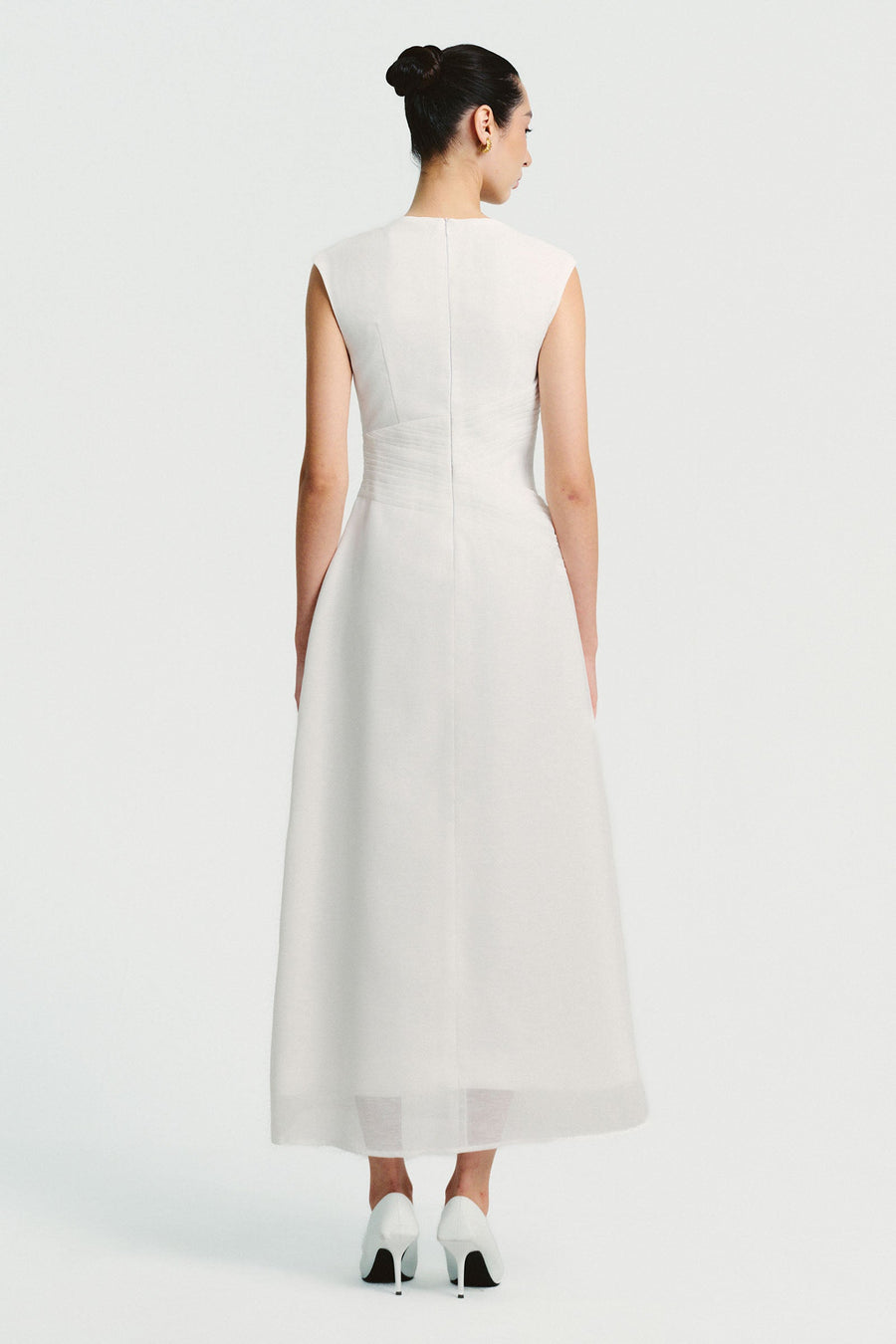 Zelda Boat Neck Midi Dress 2