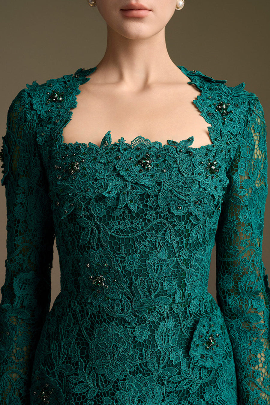 Elise Applique Maxi Dress 4