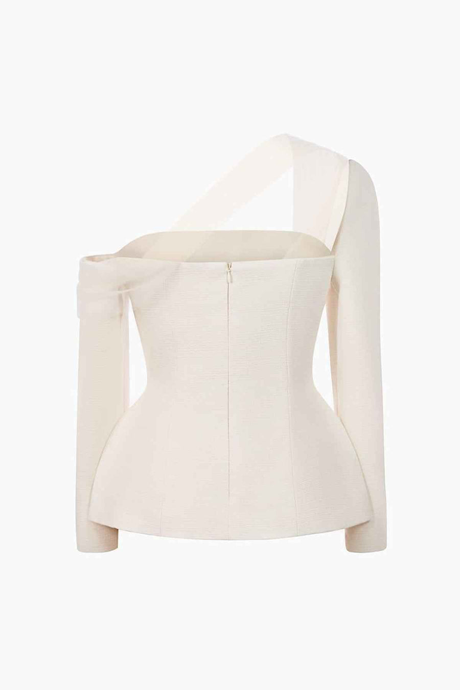 Alya Asymmetric Shoulder Top