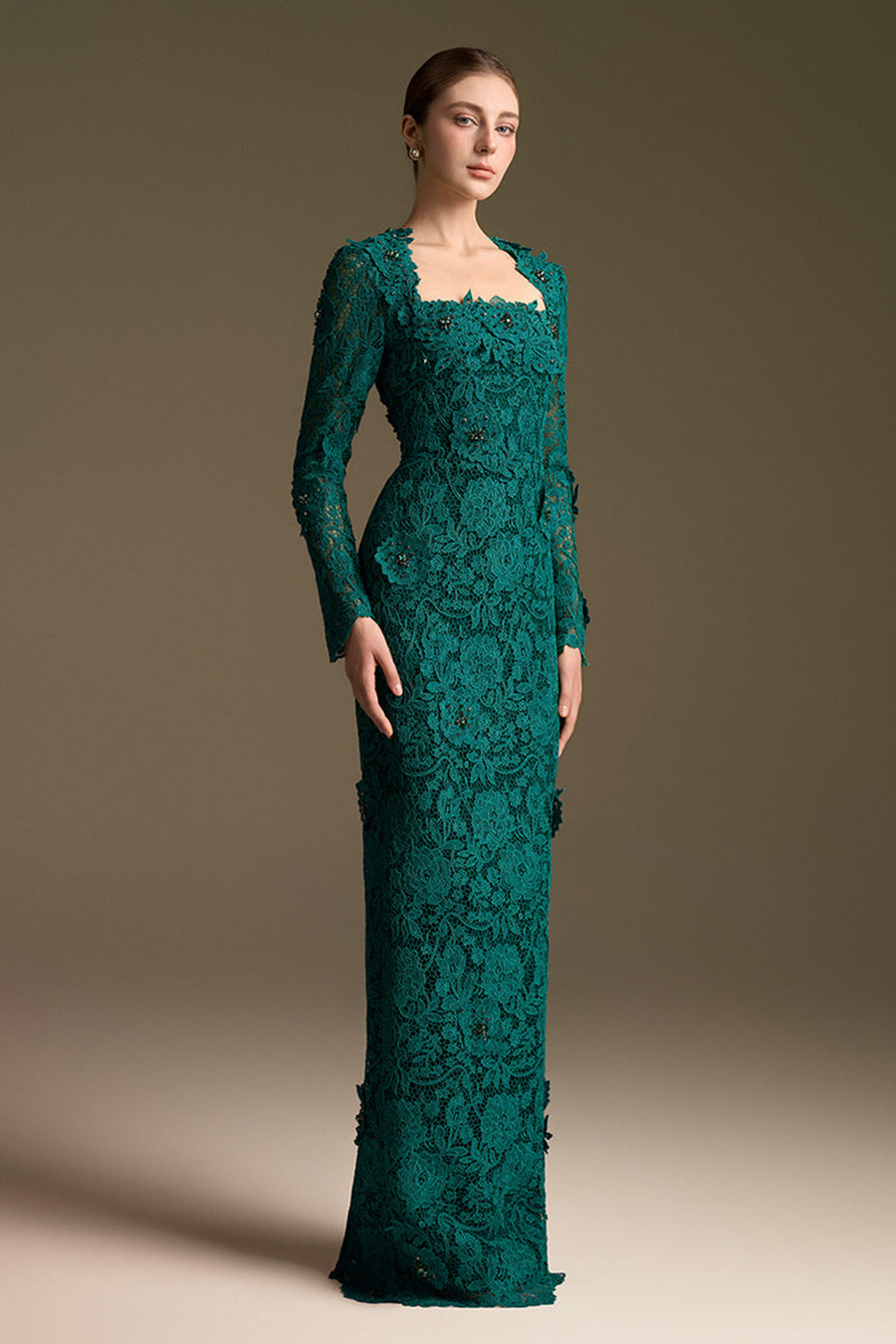 Elise Applique Maxi Dress 3