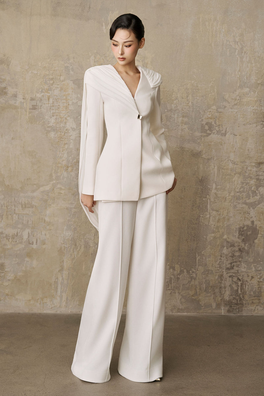 Riesa Pleated Blazer 1