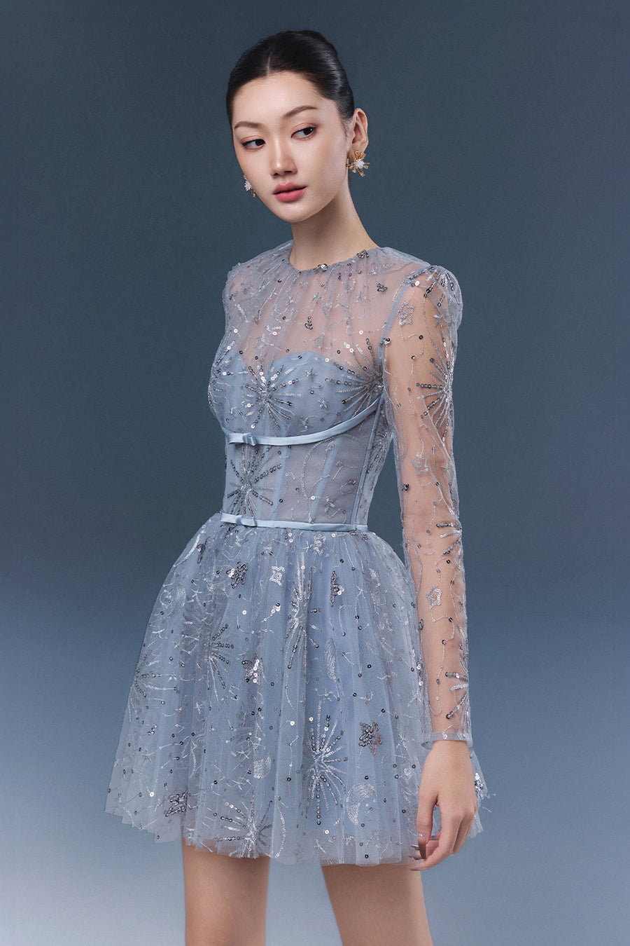 Lux Sequin Mini Dress 6