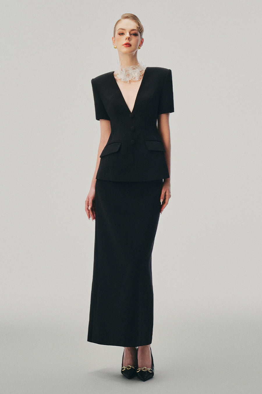 Katherine V-Neck Set 2