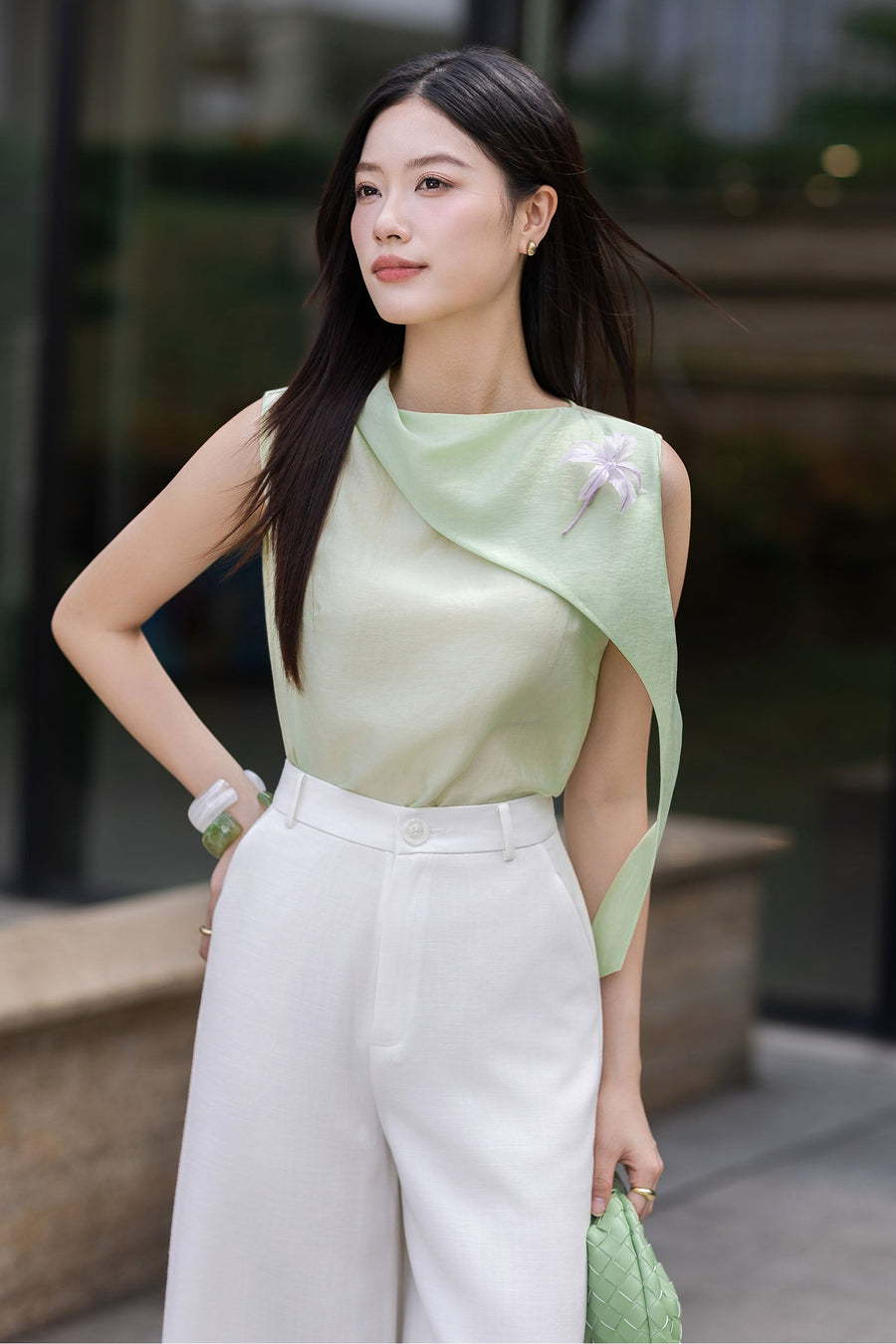 Thanh Bich Straight Pants 4