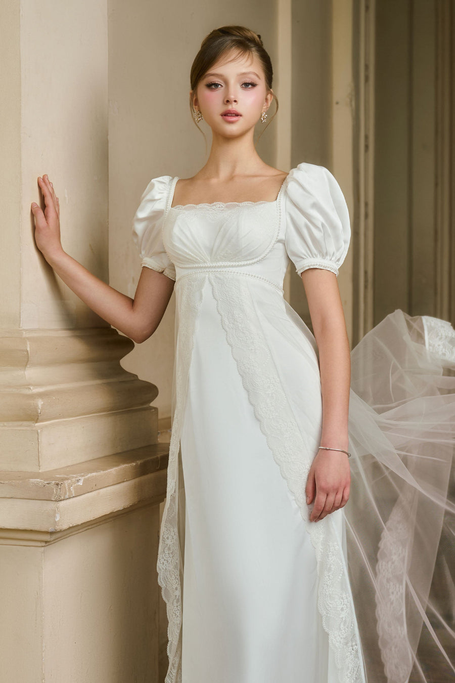 Daphne Puff Sleeve Maxi Dress 5