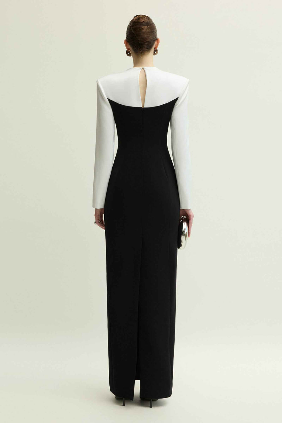 Shalom Sheath Button Maxi Dress