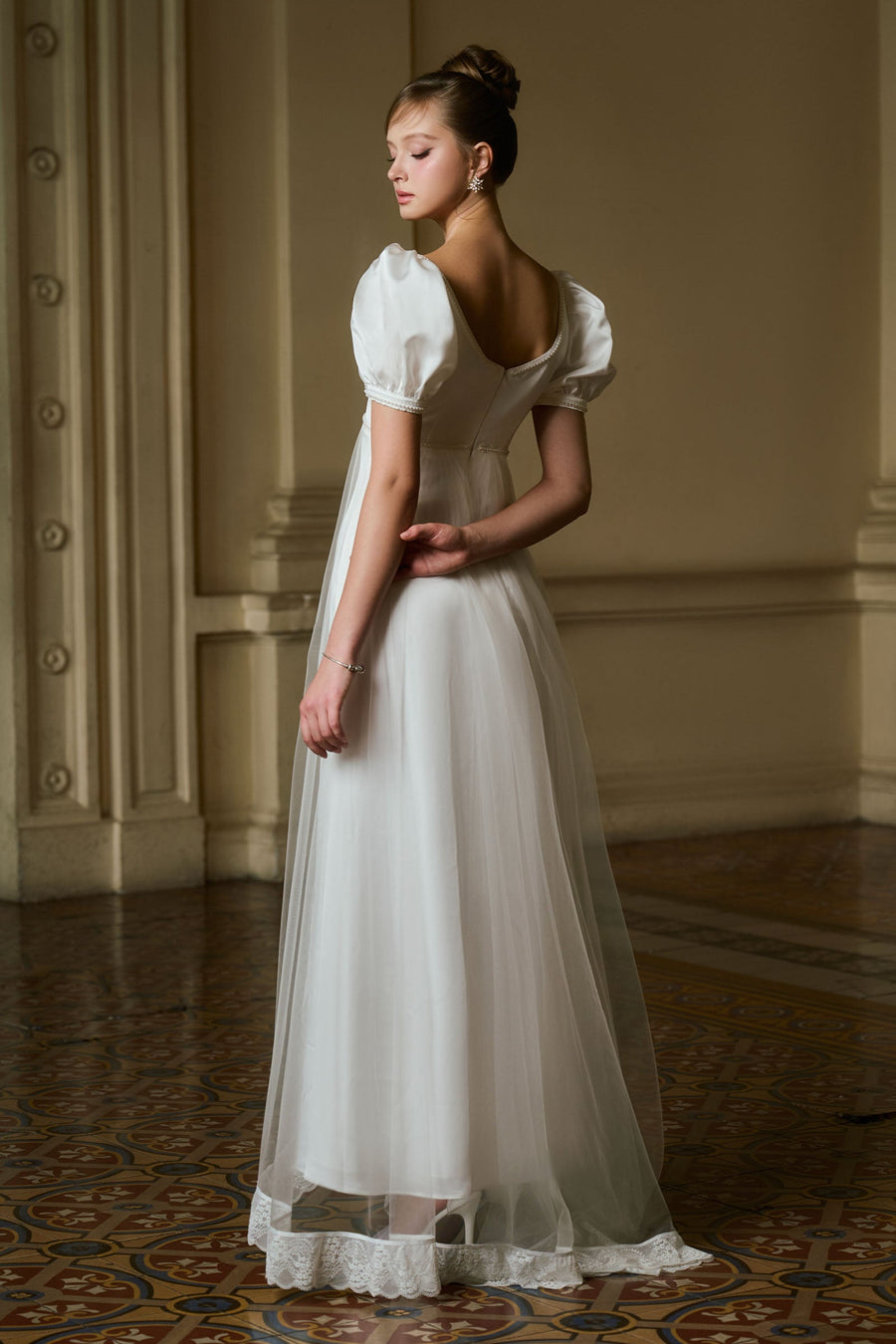 Daphne Puff Sleeve Maxi Dress 2