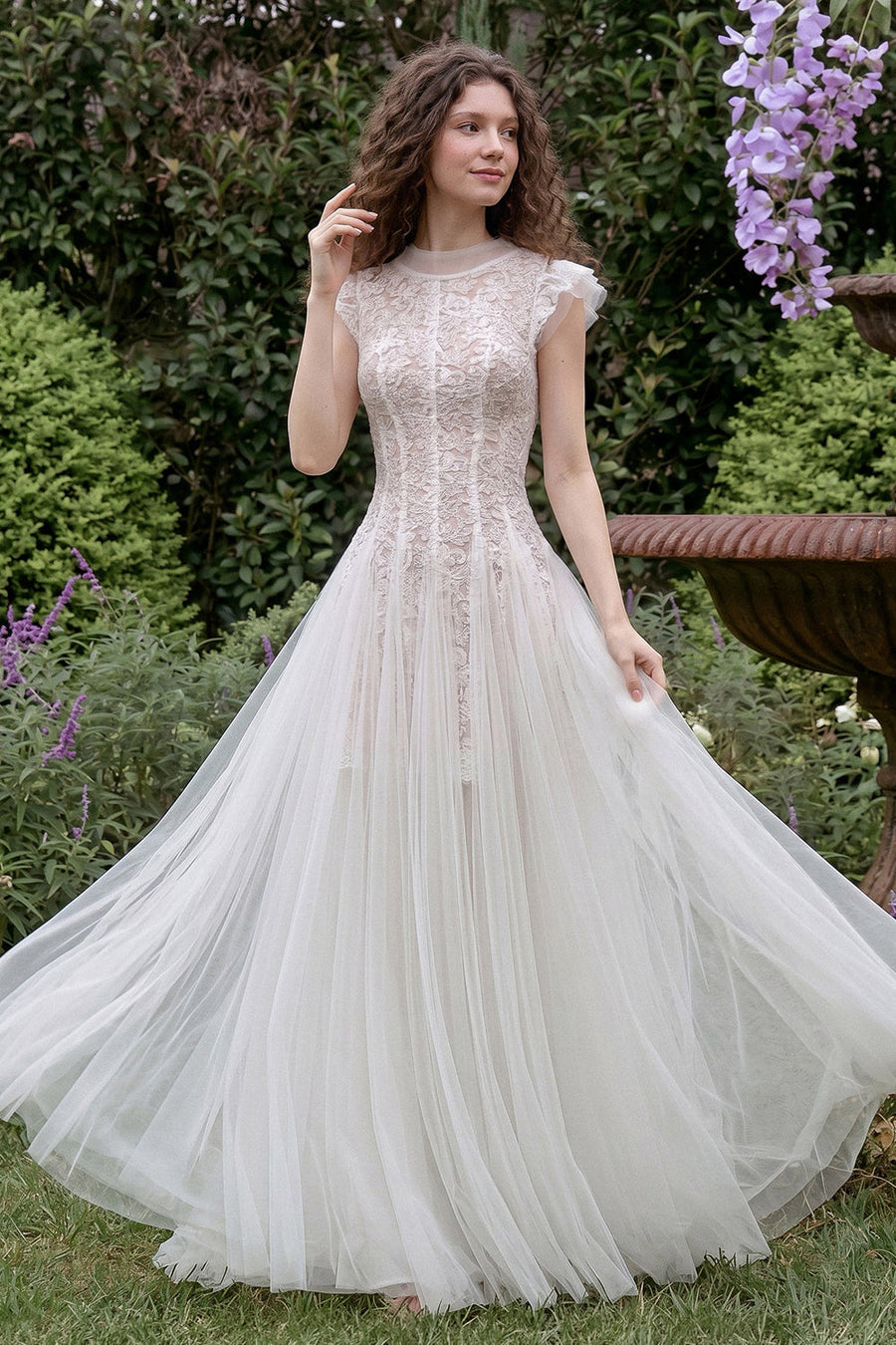 Ethereal Lace Maxi Dress 3