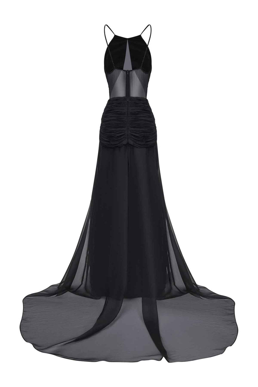 Inferno Ruched Maxi Dress