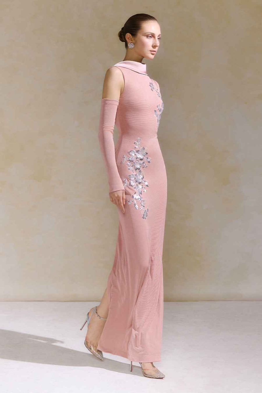 Dahlia High Neck Maxi Dress