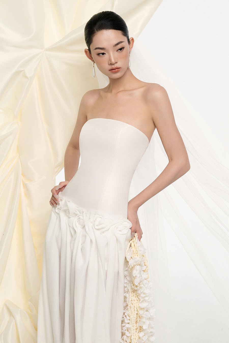 Kendal Draped Maxi Dress 5