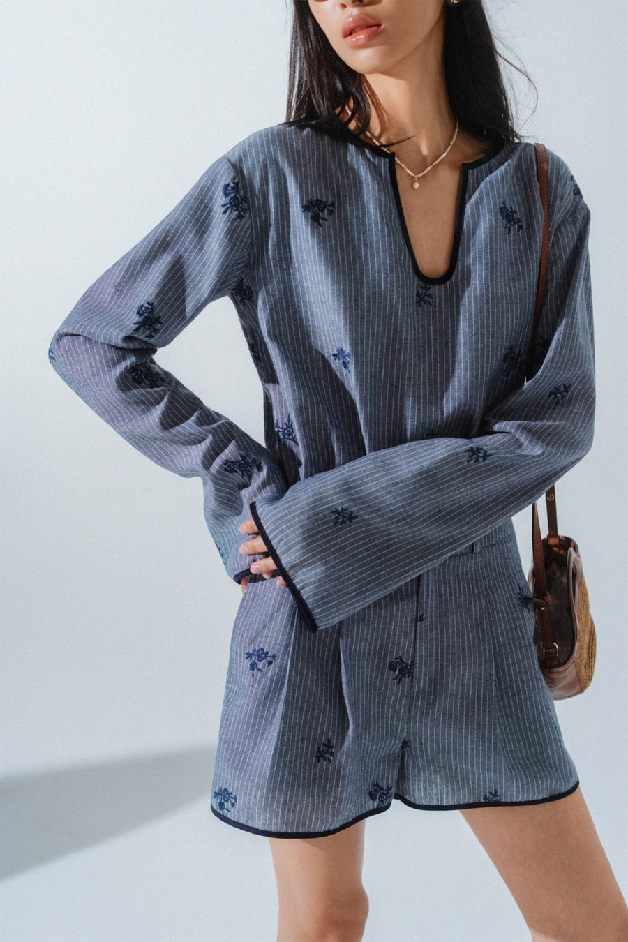 Lyra Embroidery Shorts 5