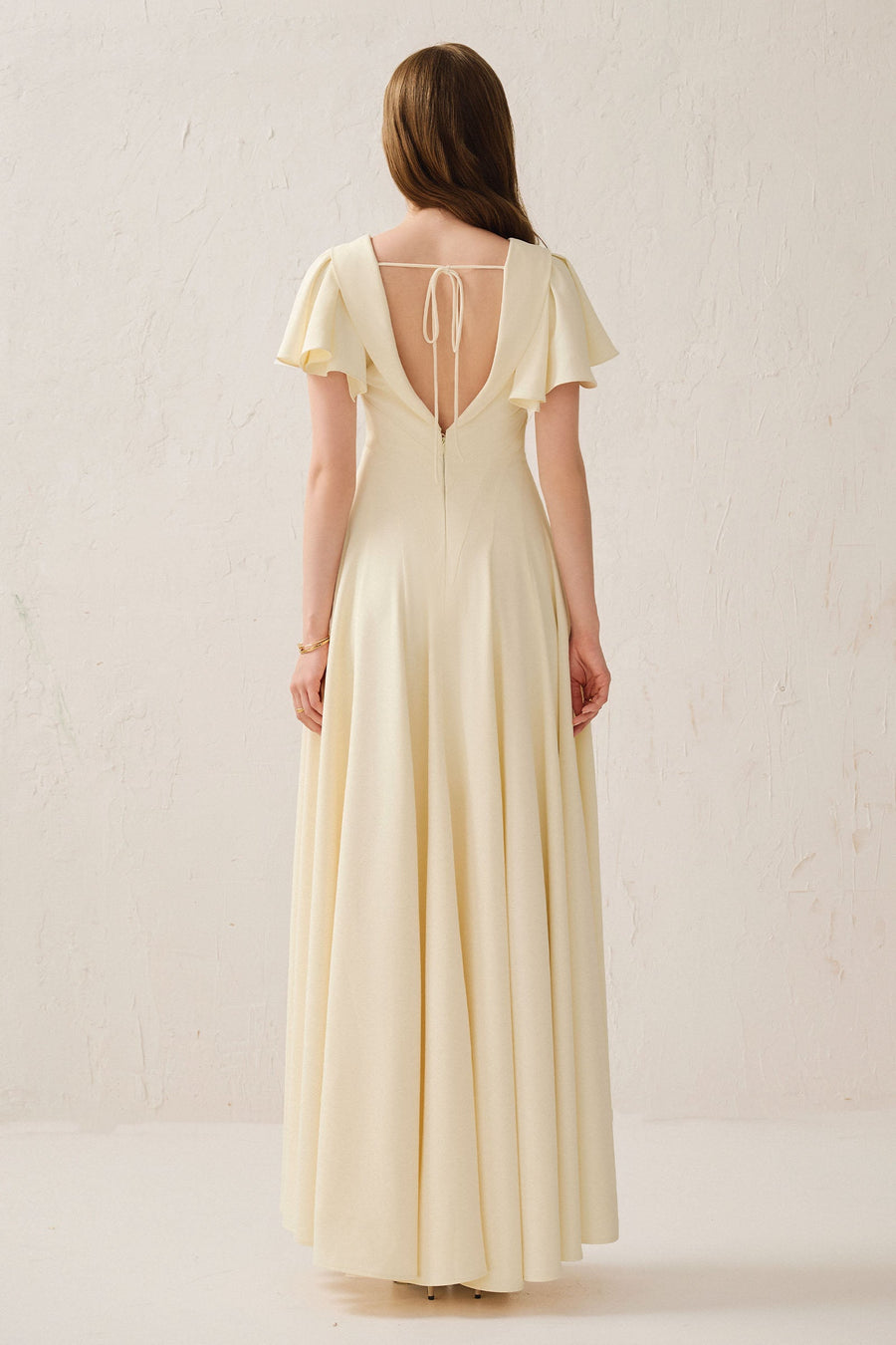 Diana Butterfly Sleeve Maxi Dress 2