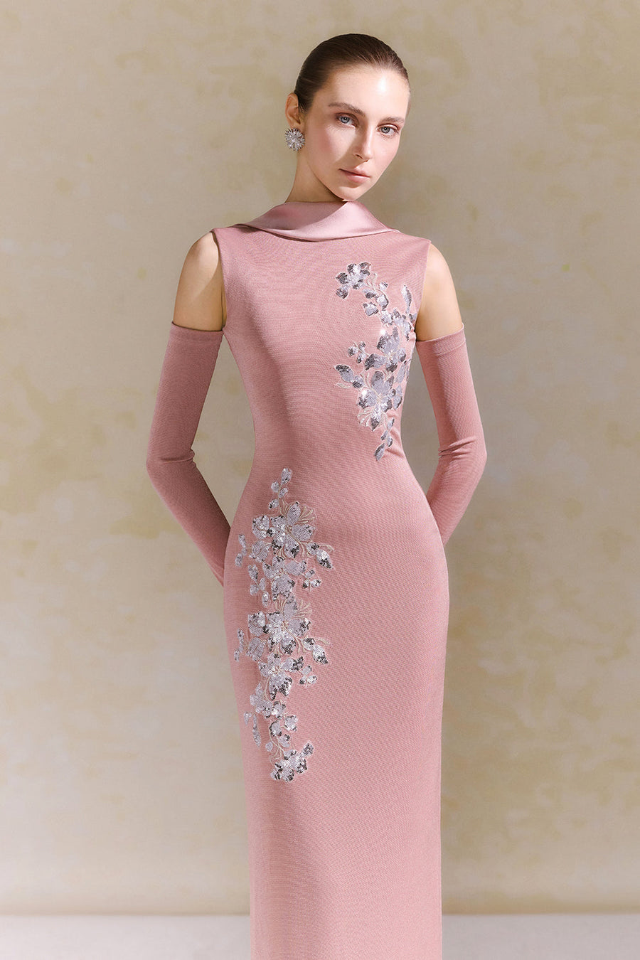 Dahlia High Neck Maxi Dress 5