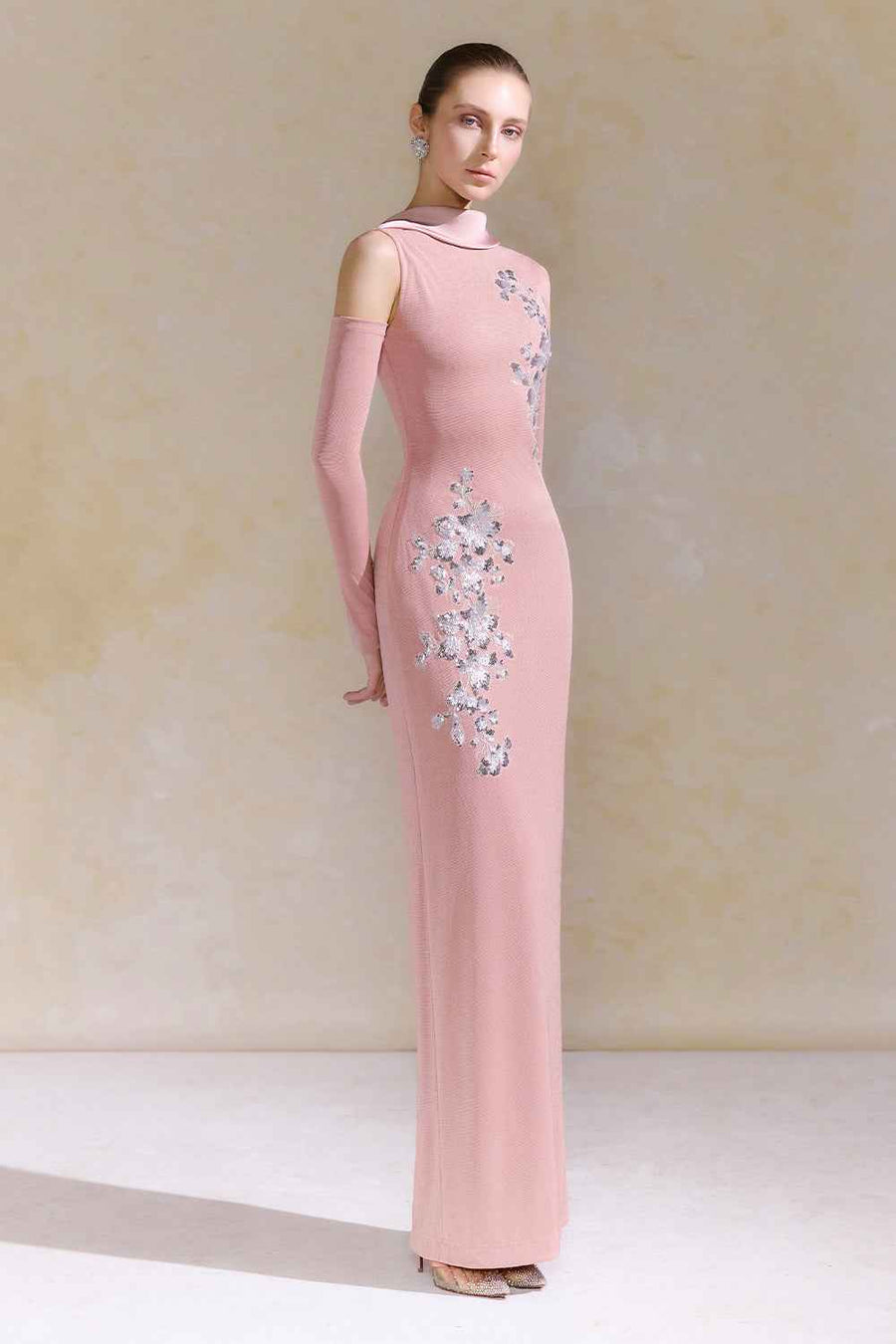 Dahlia High Neck Maxi Dress